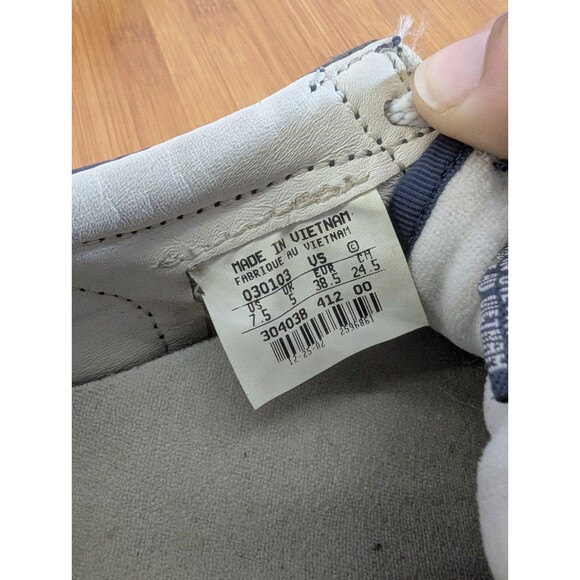 Nike Cortez '72 Nylon Women's 7.5 Blue Suede White EU 38.5 (COM9) - Picture 6 of 8